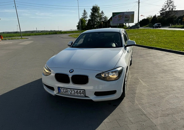 BMW Seria 1 cena 29500 przebieg: 204500, rok produkcji 2012 z Wąbrzeźno małe 154